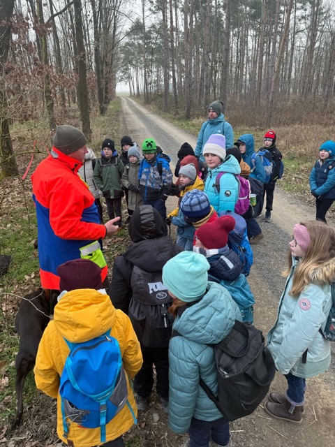 Station im Wald bei der Waldschule in der Noitzscher Heide