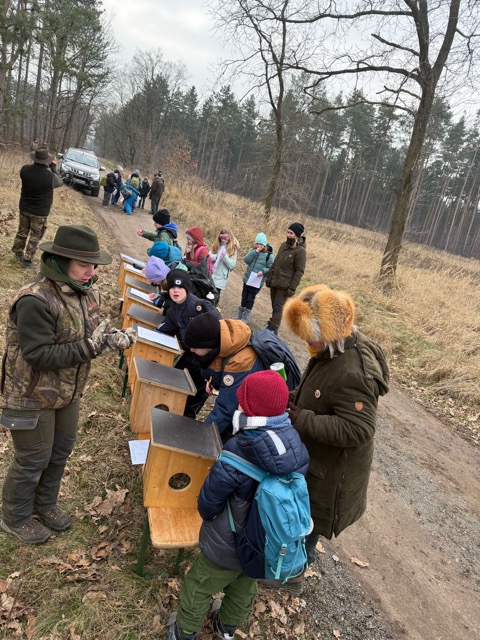Tastboxen bei der Waldschule